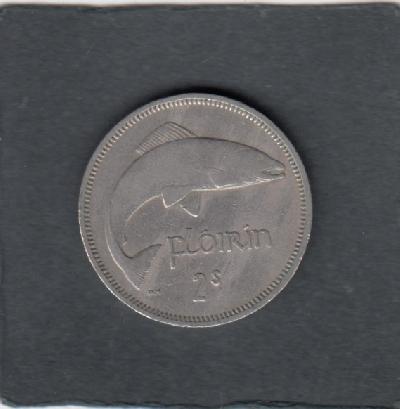 Beschrijving: 1 Florin  FISH 